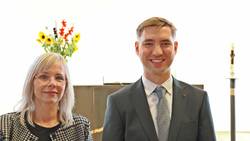 Quelle: Karl-Wilhelm Frommeyer VSA Lörrach: Einführungsgottesdienst für Melanie Dittmar und Tim Schäfer