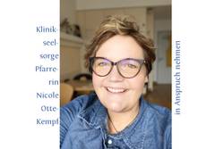 Quelle: Otte-Kempf - eingebettet von www.evangelisch-am-hochrhein.de Pfarrerin Nicole Otte-Kempf, Klinikseelsorge in Waldshut